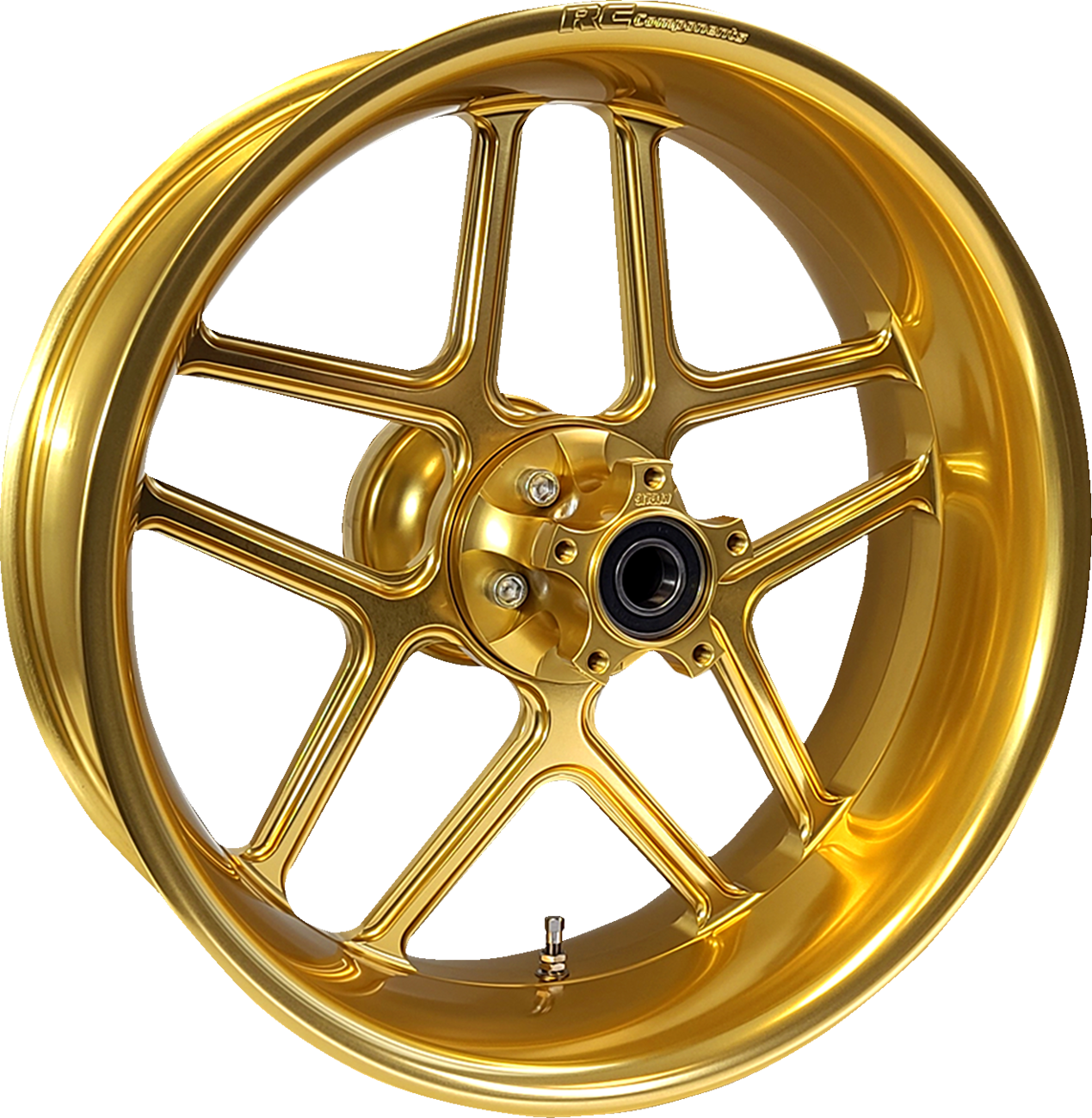 RC COMPONENTS Wheel - Laguna - Rear - Single Disc/without ABS - Gold - 18x5.5 185-140G-RC
