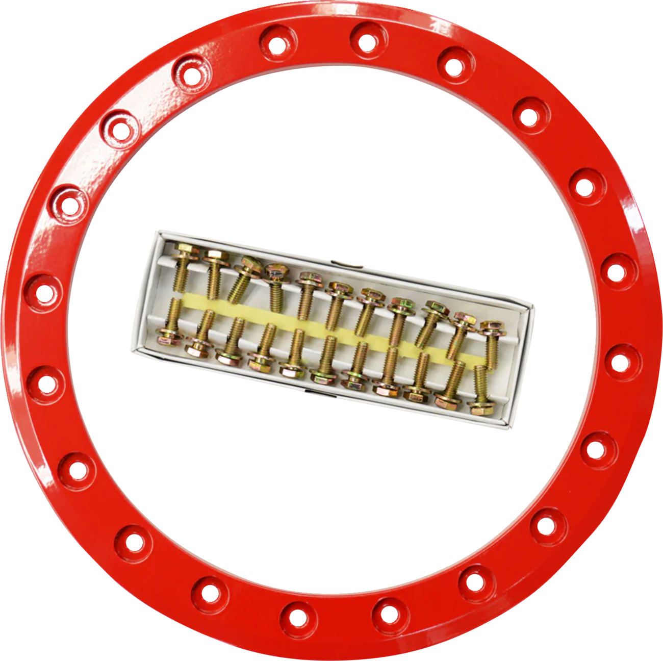 RACELINE WHEELS Beadlock Ring - Replacement/Wheel - Ryno - 14" - Red RBL-14R-A91-RING-20
