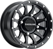 RACELINE WHEELS Wheel - Trophy - Simulated Beadlock - Front/Rear - Black - 14x7 - 4/137 - 6+1 (+38 mm) A95B-47037+38