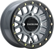 RACELINE WHEELS Wheel - Podium - Beadlock - Front/Rear - Stealth Gray - 15x6 - 4/137 - 5+1 (+40 mm) A93SG-56037+40