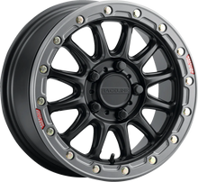 RACELINE WHEELS Wheel - Alpha - Front/Rear - Black/with Gun Metal Ring - 15x7 - 5/114.3 - 3+4 (+25 mm) A14BG-57012+25