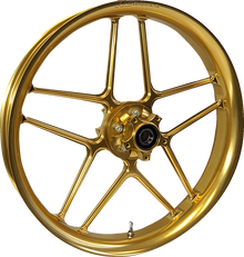 RC COMPONENTS Wheel - Laguna - Front - Dual Disc/without ABS - Gold - 19x3 193-140G-F