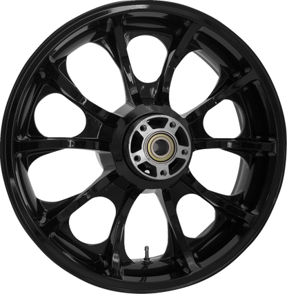 COASTAL MOTO Wheel - Largo 3D - Rear - Single Disc/without ABS - Black - 18x7 3D-LGO185SB