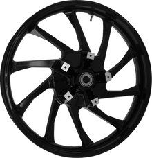 COASTAL MOTO Wheel - Hurricane 3D - Front - Dual Disc/with ABS - Black - 21x3.5 3D-HUR213SB-ABST