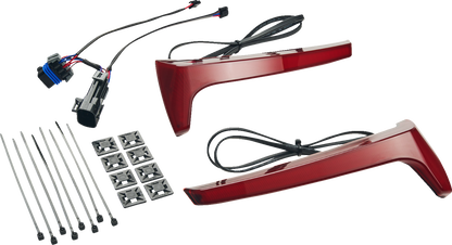 CIRO Saddlebag Light - Red Lens - Indian 4R010