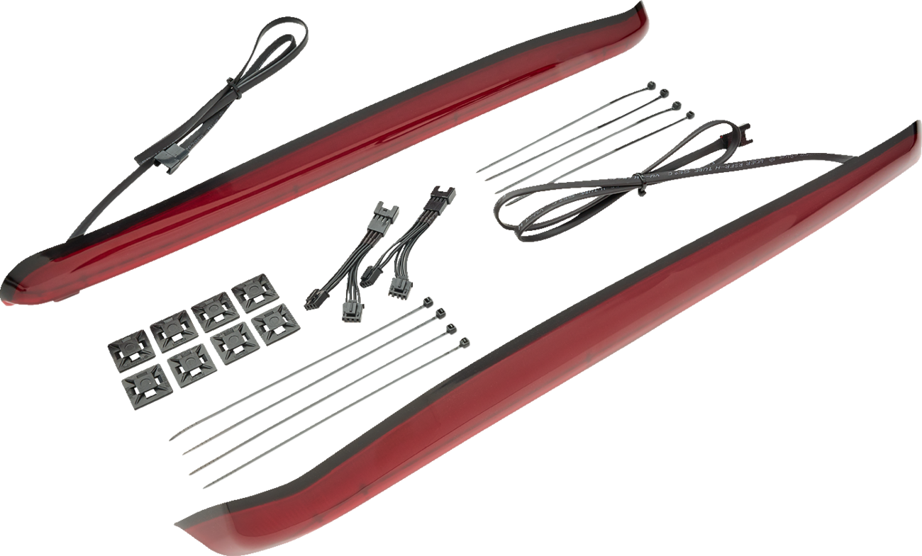 CIRO LED Bag Lights - Red Lens - Indian 46255