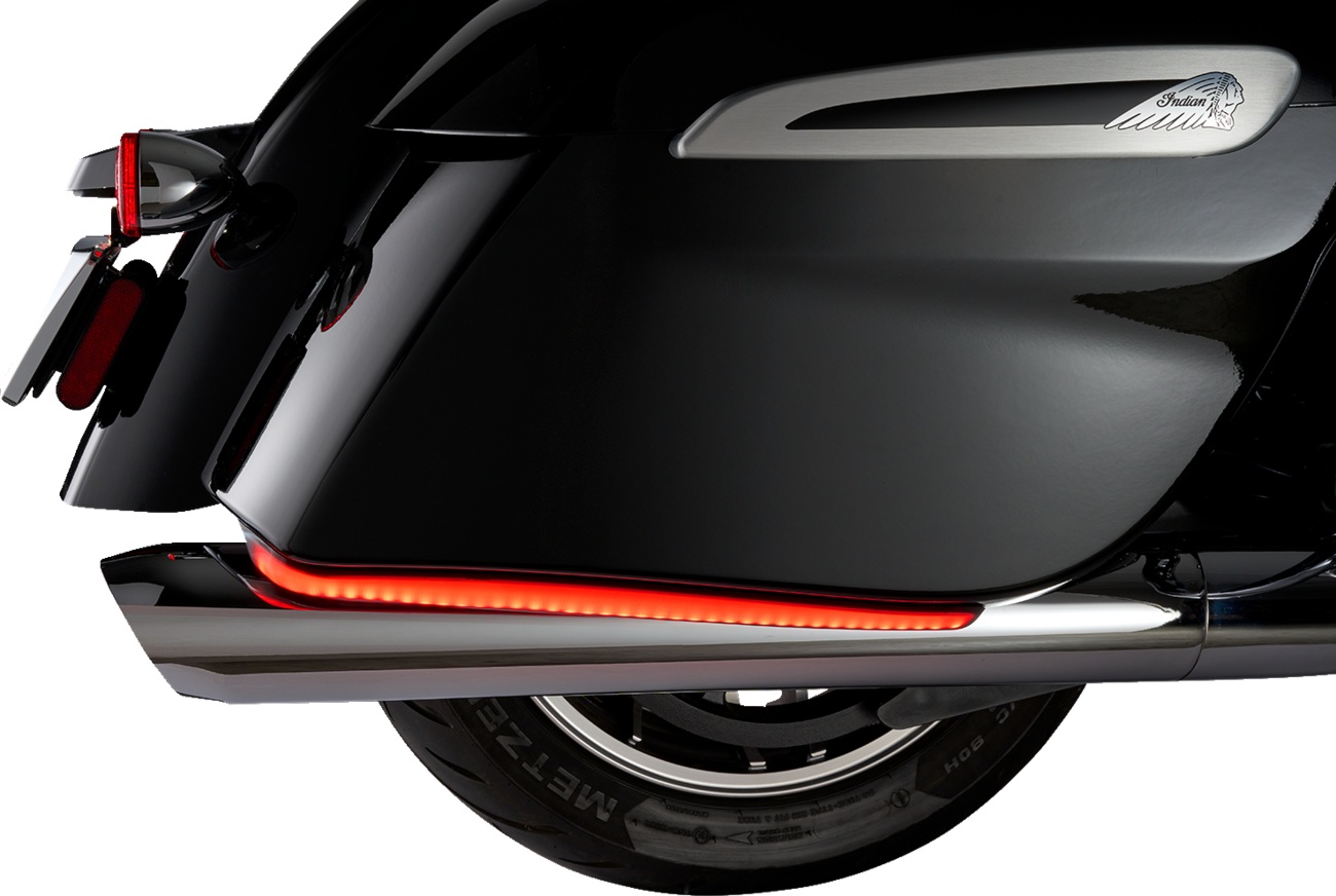 CIRO LED Bag Lights - Red Lens - Indian 46255