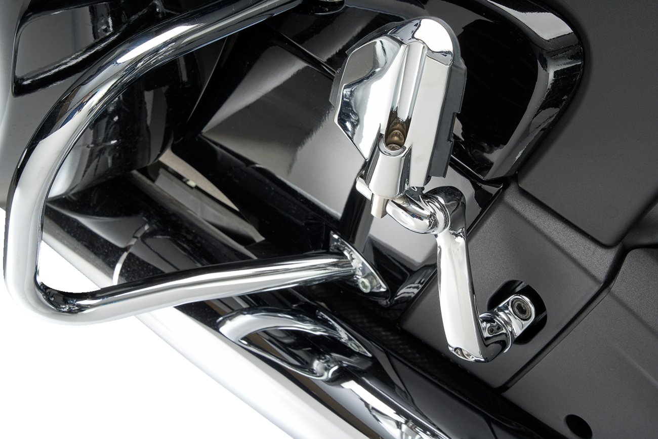 CIRO Adjustable RydeCulture™ Charles Chapa Peg Mounts - Passenger - Chrome - Indian 6R200