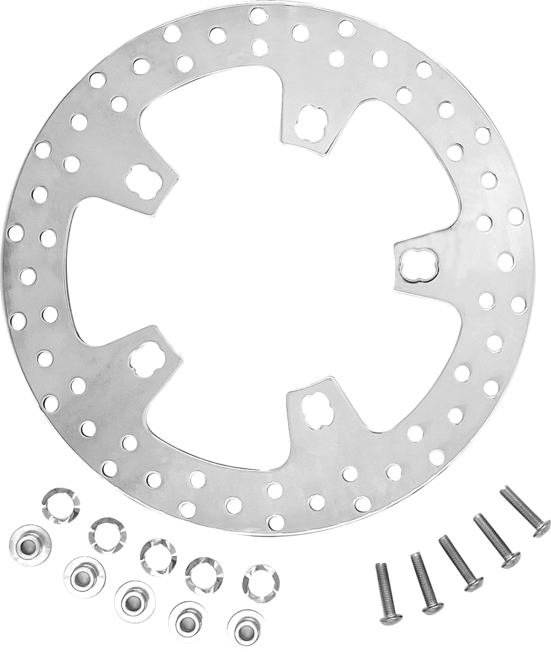 COASTAL MOTO Brake Rotor - 11.5" - Front - Polished - '00-'07 Touring CM-FR-115P