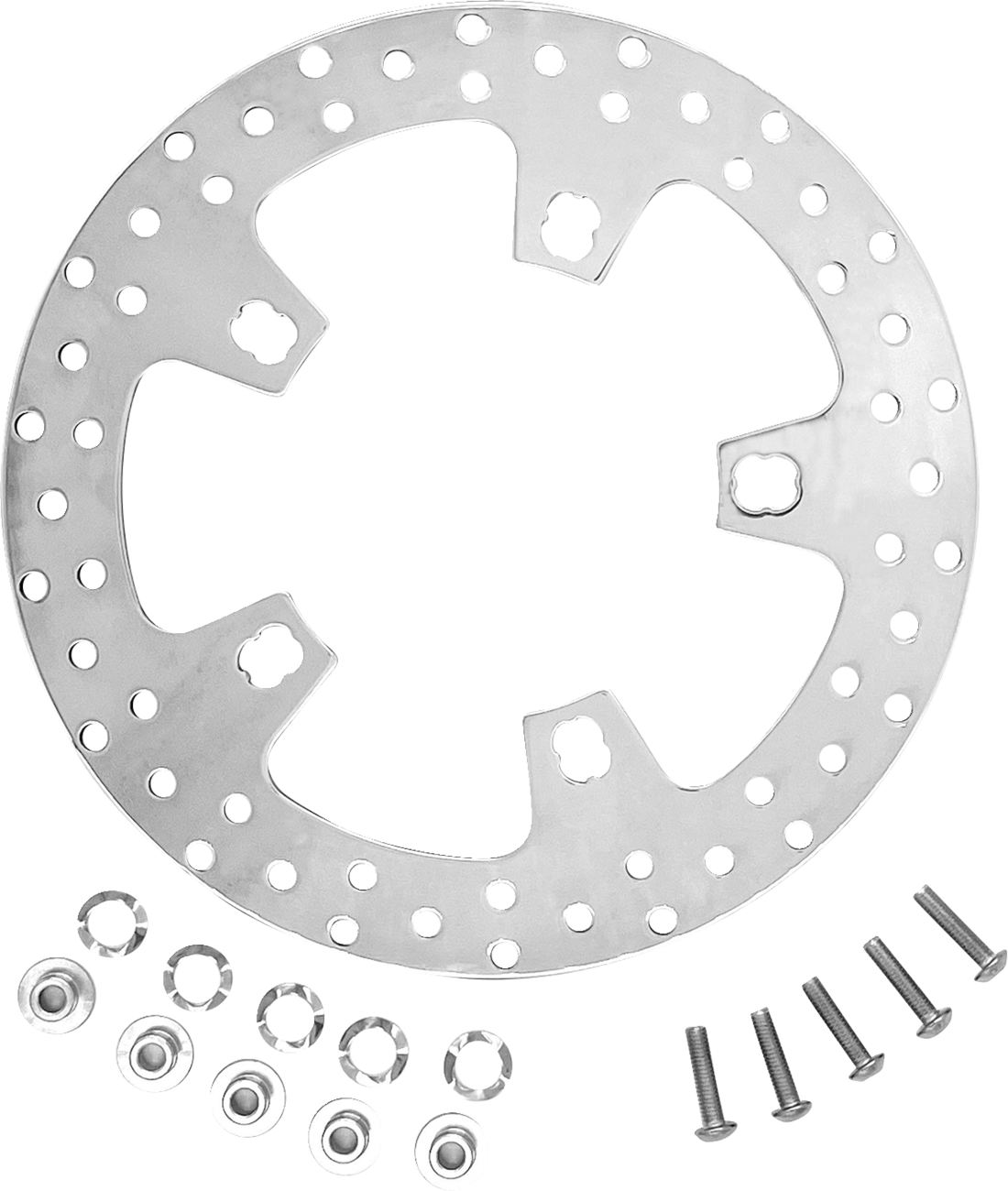 COASTAL MOTO Brake Rotor - 11.8" - Front - Polished - '14-'23 Touring CM-FR-118P