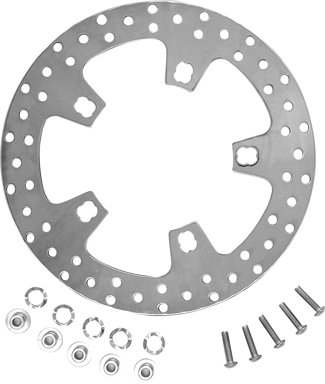 COASTAL MOTO Brake Rotor - 11.5" - Front - Stainless - '00-'07 Touring CM-FR-115S