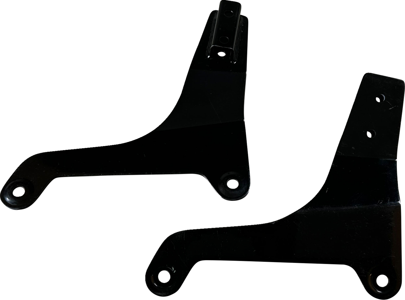 DRAG SPECIALTIES Side Plates - Black X08-0018GB
