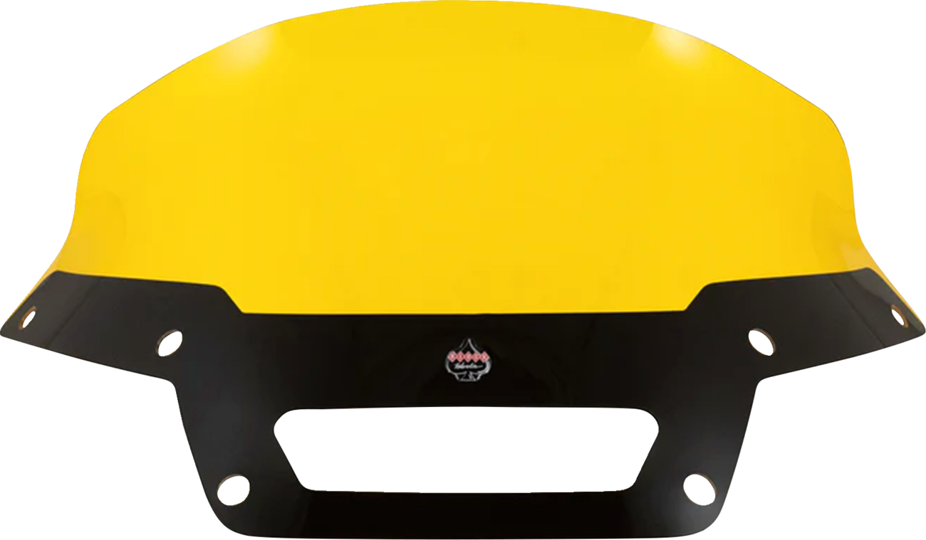 KLOCK WERKS Kolor Flare™ Sport Windshield - 6" - Yellow - FXLRST KWW-02-0624