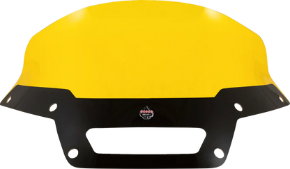 KLOCK WERKS Kolor Flare™ Sport Windshield - 6" - Yellow - FXLRST KWW-02-0624