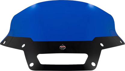 KLOCK WERKS Kolor Flare™ Sport Windshield - 6" - Blue - FXLRST KWW-02-0626
