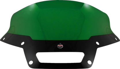 KLOCK WERKS Kolor Flare™ Sport Windshield - 6" - Green - FXLRST KWW-02-0625