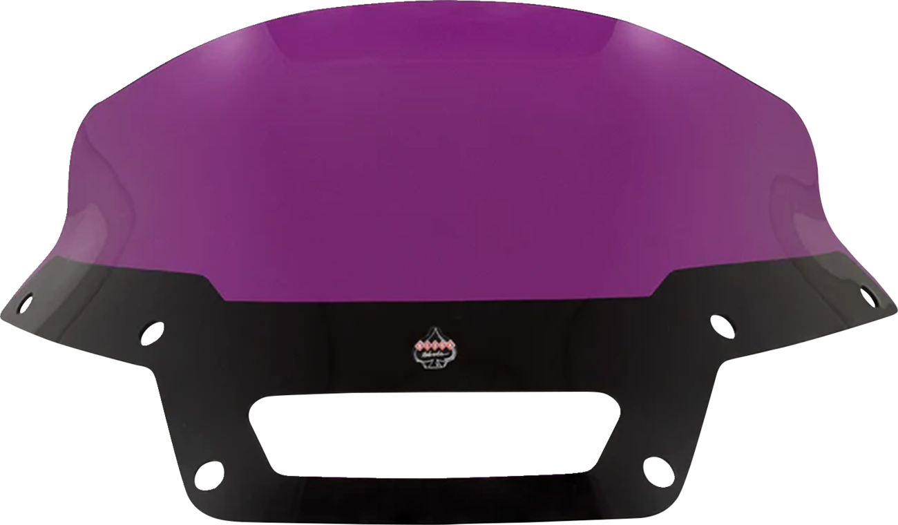KLOCK WERKS Kolor Flare™ Sport Windshield - 6" - Purple - FXLRST KWW-02-0627