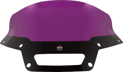 KLOCK WERKS Kolor Flare™ Sport Windshield - 6" - Purple - FXLRST KWW-02-0627