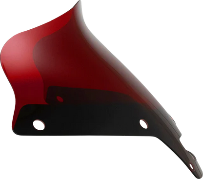 KLOCK WERKS Kolor Flare™ Sport Windshield - 6" - Red - FXLRST KWW-02-0622
