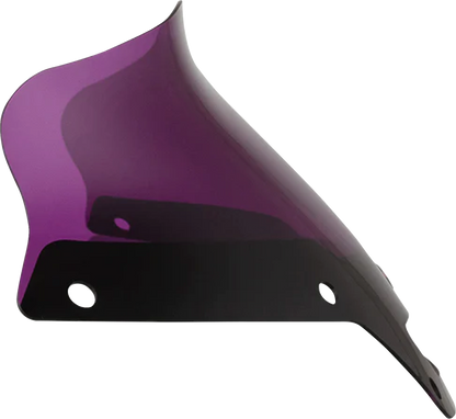 KLOCK WERKS Kolor Flare™ Sport Windshield - 6" - Purple - FXLRST KWW-02-0627