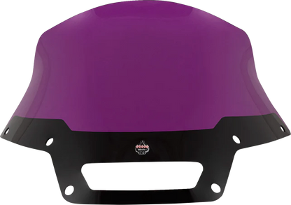 KLOCK WERKS Kolor Flare™ Sport Windshield - 8" - Purple - FXLRST KWW-02-0634