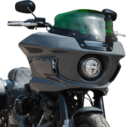 KLOCK WERKS Kolor Flare™ Sport Windshield - 6" - Green - FXLRST KWW-02-0625