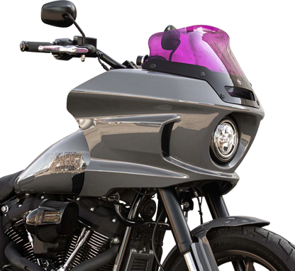KLOCK WERKS Kolor Flare™ Sport Windshield - 6" - Purple - FXLRST KWW-02-0627