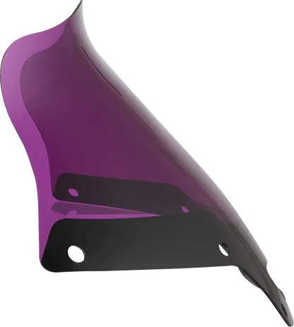KLOCK WERKS Kolor Flare™ Sport Windshield - 8" - Purple - FXLRST KWW-02-0634