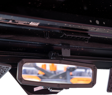 MOOSE OFFROAD Mirror - Rear View w/LED Dome Light - Black - UTV UTVMIRCTR-LED-1