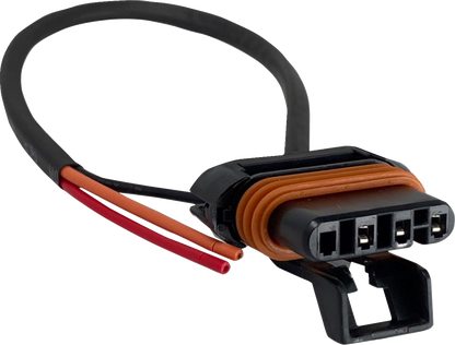 MOOSE OFFROAD Taillight Pigtail Harness - Polaris 100-1397-PU