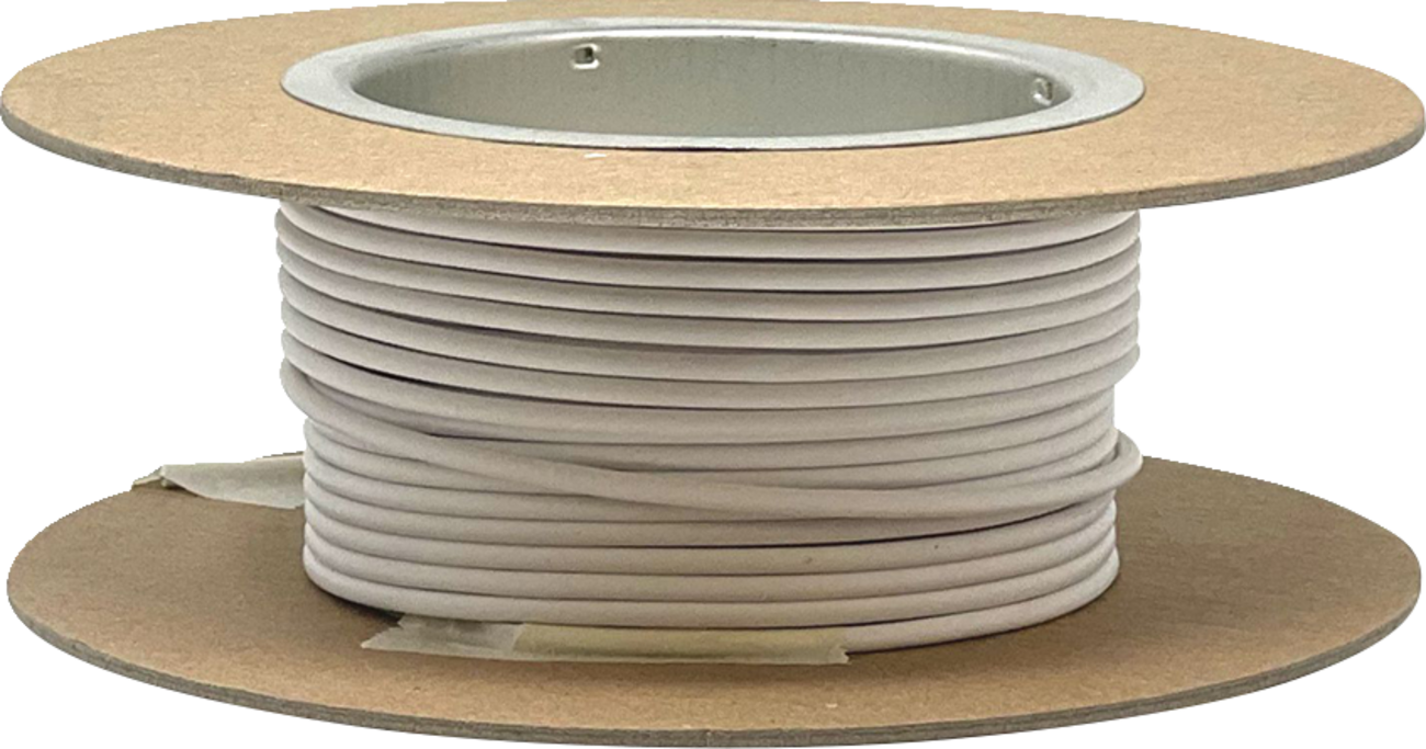 NAMZ 25' GXL Wire Spool - 16 Gauge - White NGWR-916