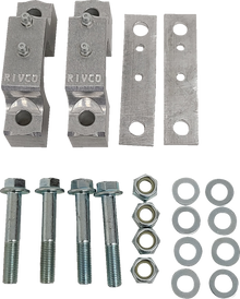 RIVCO PRODUCTS Sway Bar Bushing Clamps - Rear RZR052