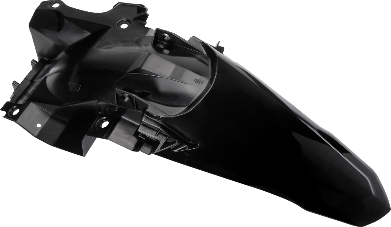 UFO MX Rear Fender - Black - Yamaha - YZ/WR '23-'26 YA04890#001