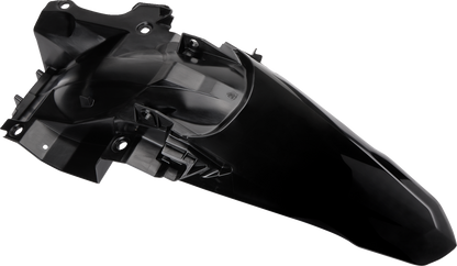 UFO MX Rear Fender - Black - Yamaha - YZ/WR '23-'26 YA04890#001