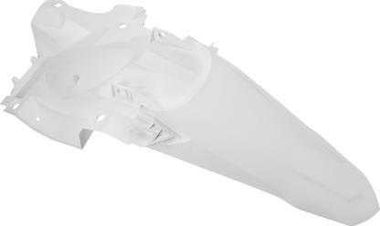 UFO MX Rear Fender - White - Yamaha - YZ/WR '23-'26 YA04890#046