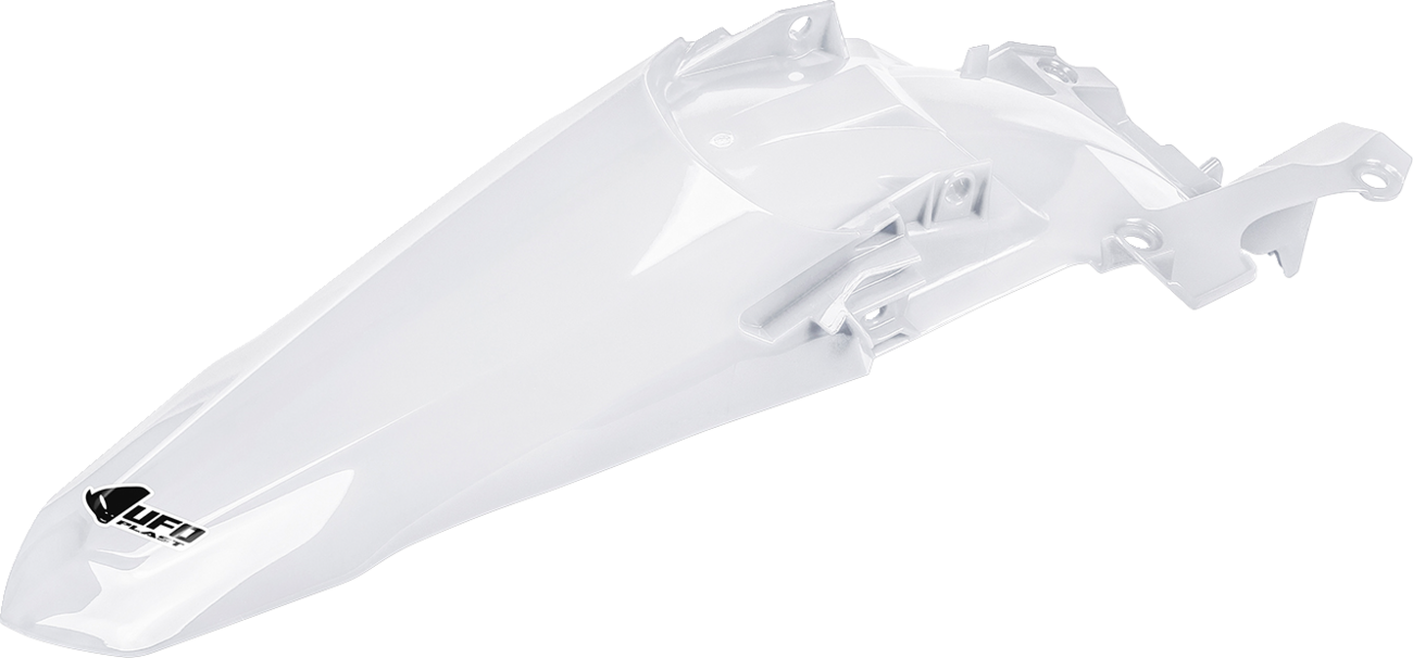 UFO MX Rear Fender - White - Yamaha - YZ/WR '23-'26 YA04890#046