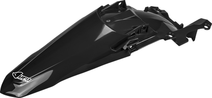 UFO MX Rear Fender - Black - Yamaha - YZ/WR '23-'26 YA04890#001