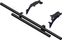 KFI PRODUCTS Rear Bumper - Round - Black - Polaris - Ranger '22-'26 102075