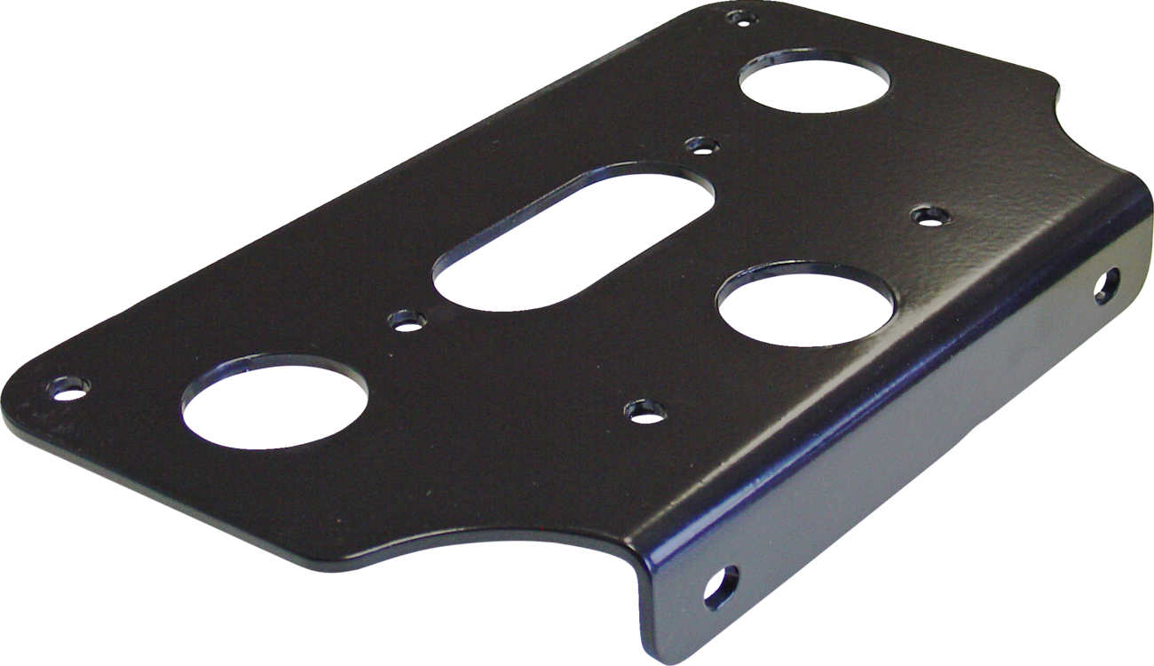 KFI PRODUCTS Brushguard Winch Mount - Polaris 100373