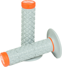 RENTHAL MX Dual Grips - Comfort - Soft/Firm - Orange G208
