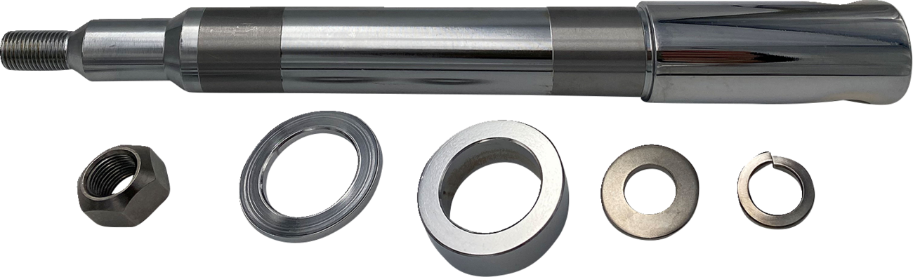 DRAG SPECIALTIES Axle Kit - Front - Chrome - '04-'05 Dyna 16-0321