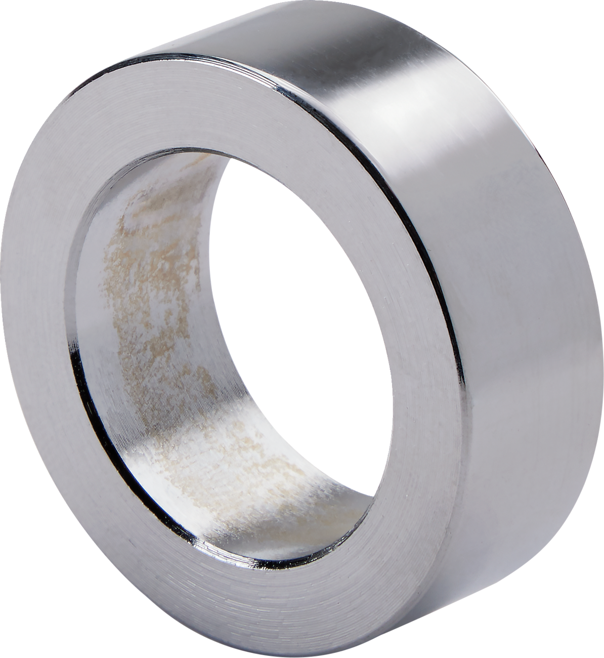DRAG SPECIALTIES Axle Spacer - Front Left - Chrome - 0.519" 16-0323