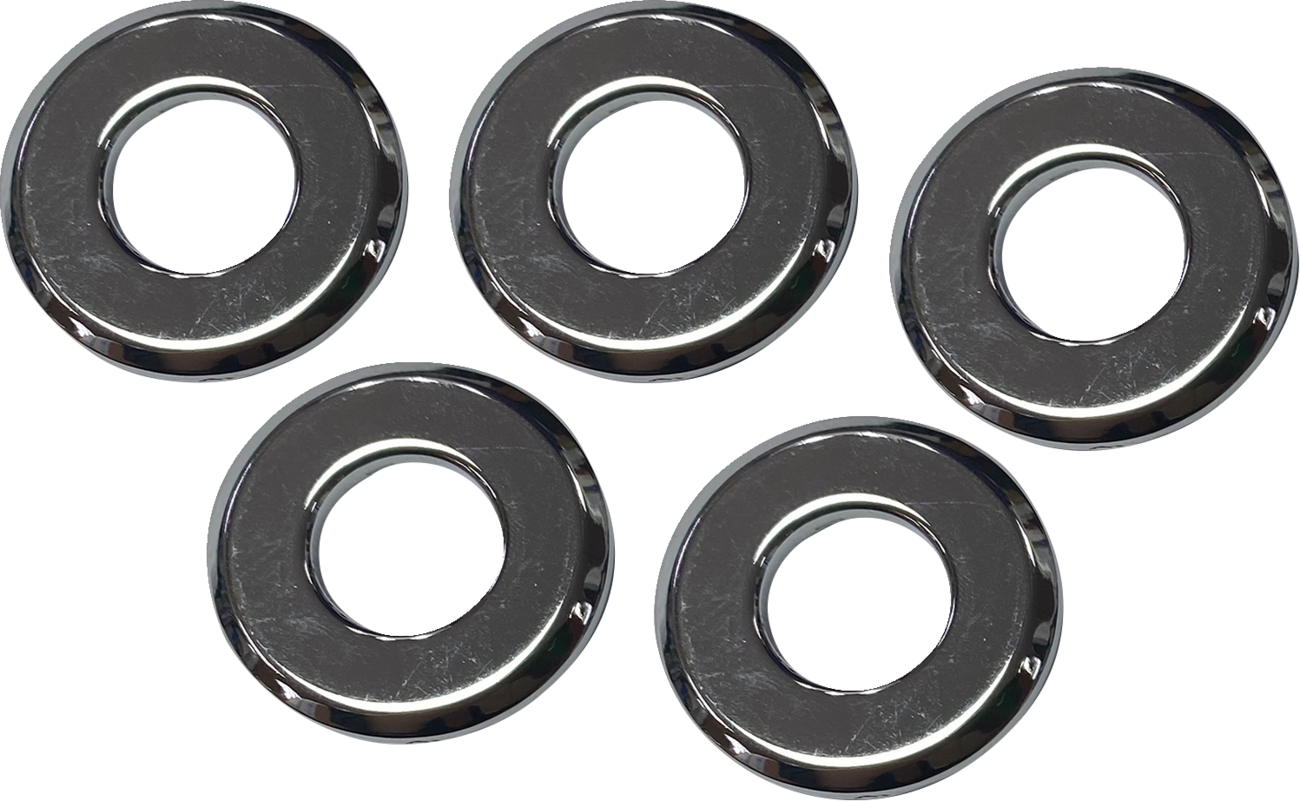 DRAG SPECIALTIES Axle Washer - Front - Chrome - ID 0.51" 16-0315-HWW