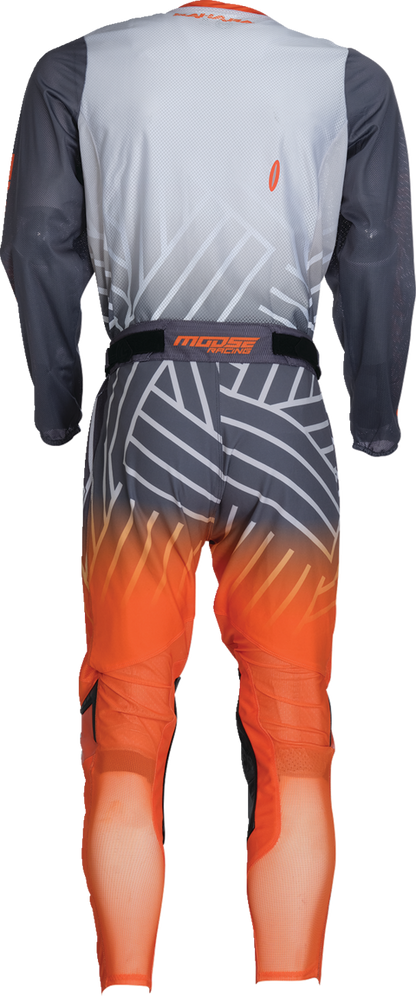 MOOSE OFFROAD Sahara Jersey - Gray/Orange - Small 29107936