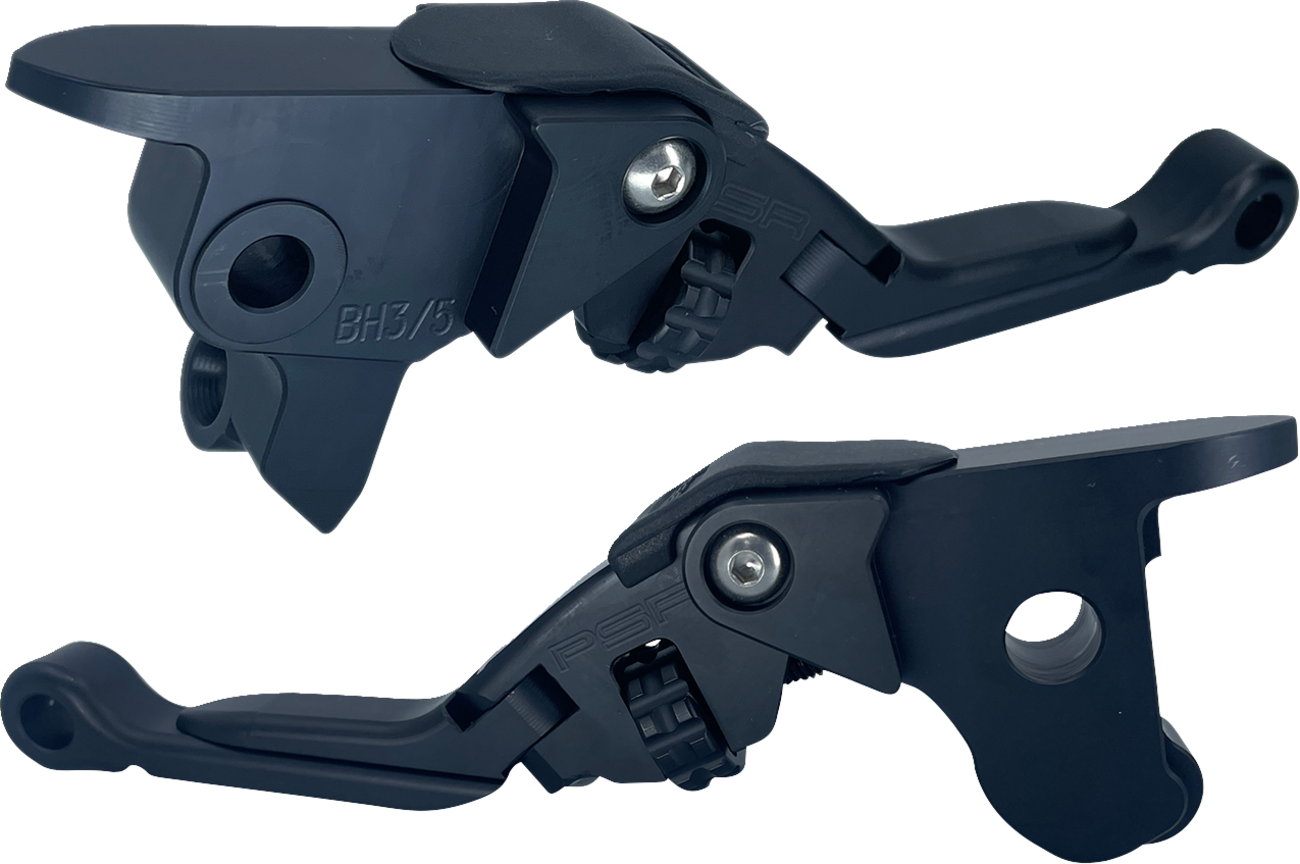 PSR Anthem Pro Adjustable Lever Set for Harley Models - Black 12-03654-22