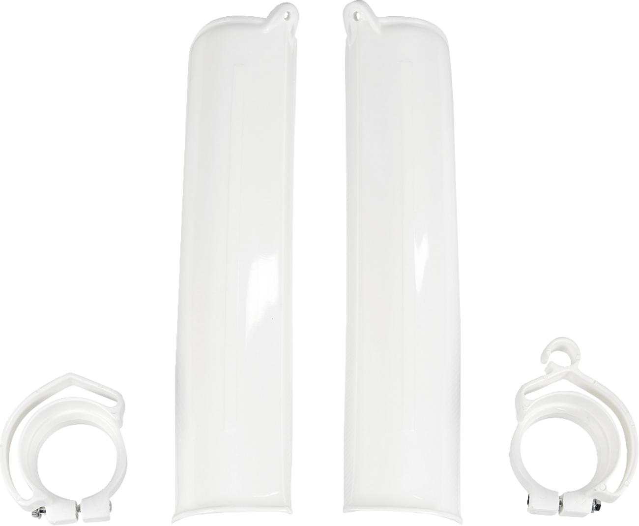 UFO Fork Tube Protectors - White KT03011#047
