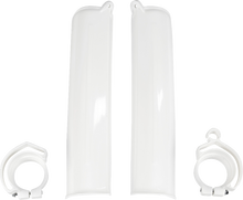 UFO Fork Tube Protectors - White KT03011#047