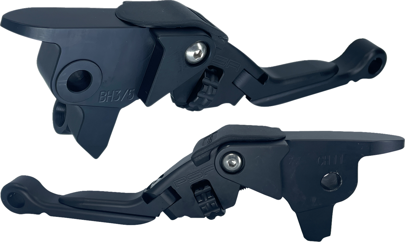 PSR Anthem Pro Adjustable Lever Set for Harley Models - Black 12-03661-22