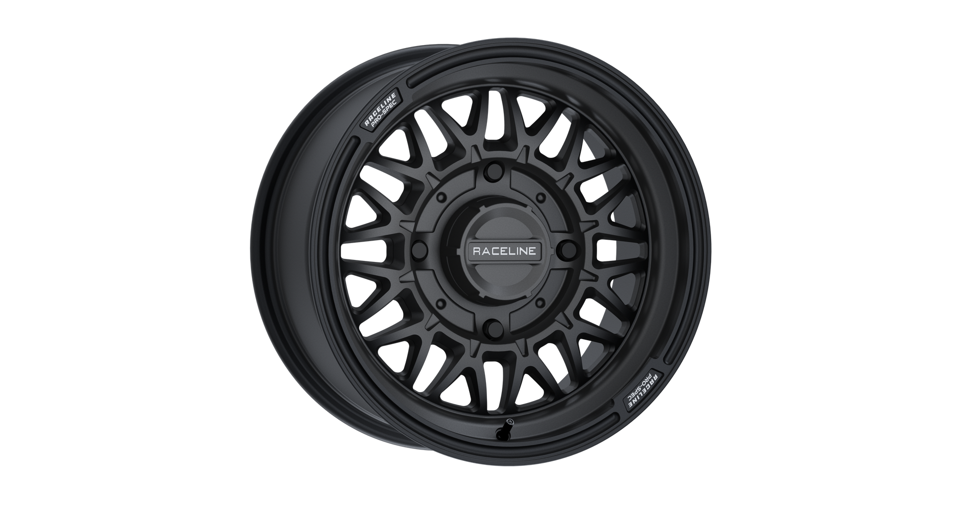 Raceline Omega 14x7 4/156 5+2 (+10mm) Satin Black