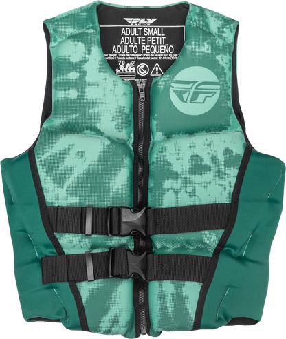 Wmn's Neoprene Flotation Vest Dark Teal/Light Teal Xl